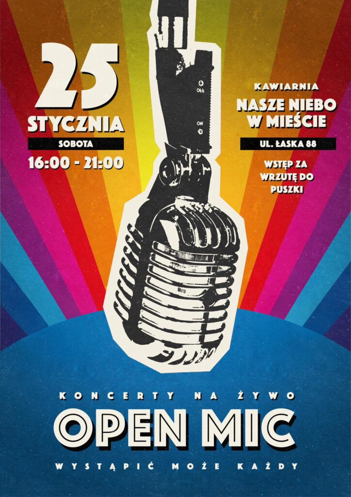 Finał WOŚP – Koncert Open Mic