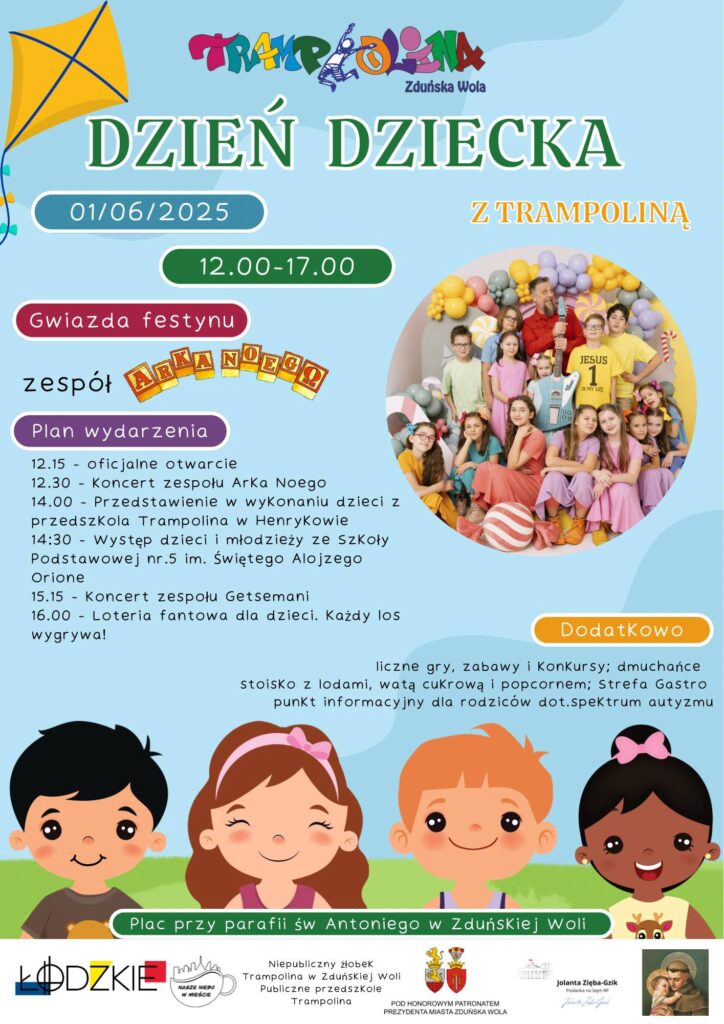 Dzień Dziecka z Trampoliną!
